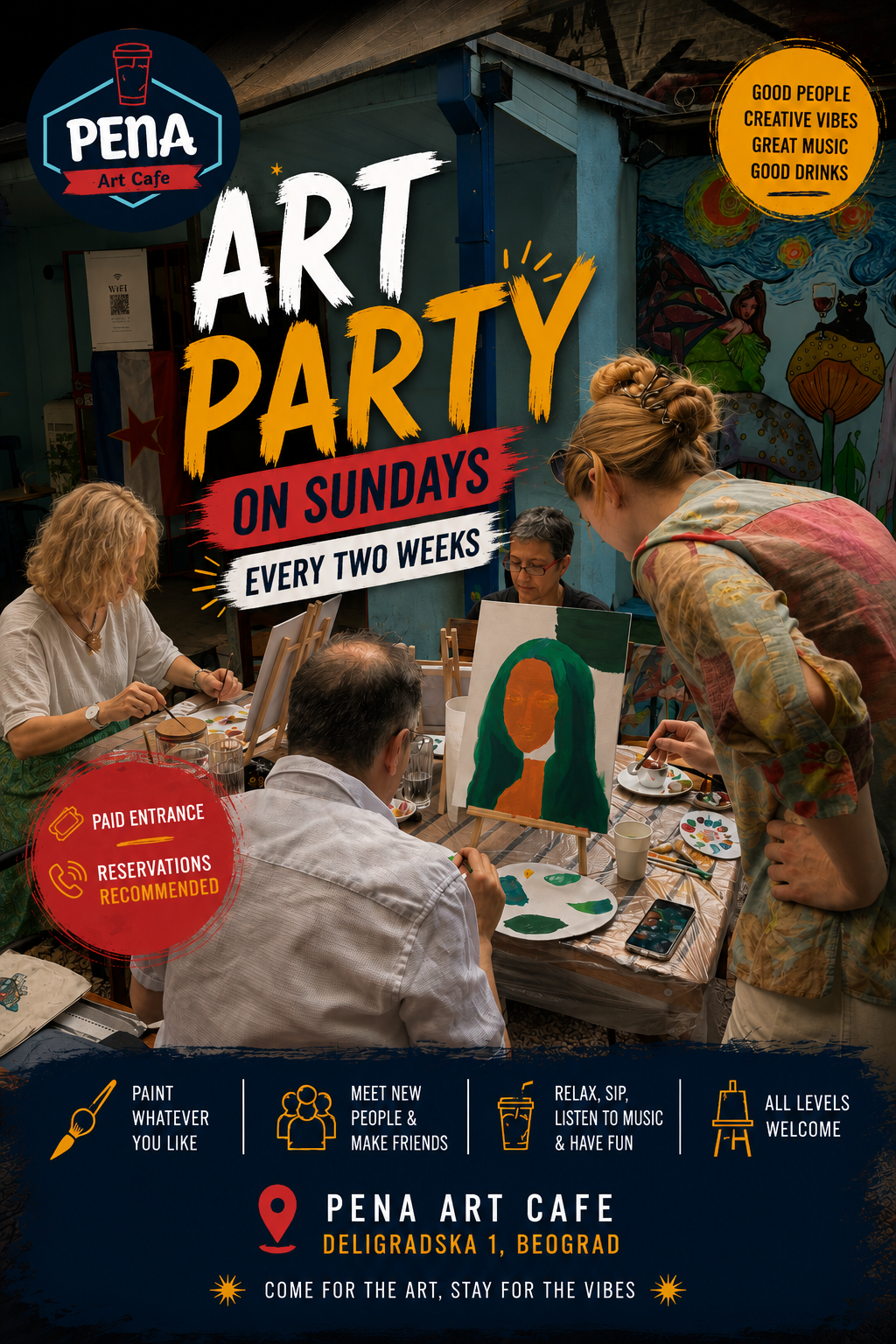 Art Party on Sundays